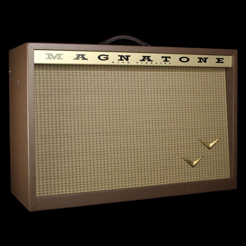 Magnatone Stereo Twilighter 2x12 Guitar Amp Combo Amplifier Brown