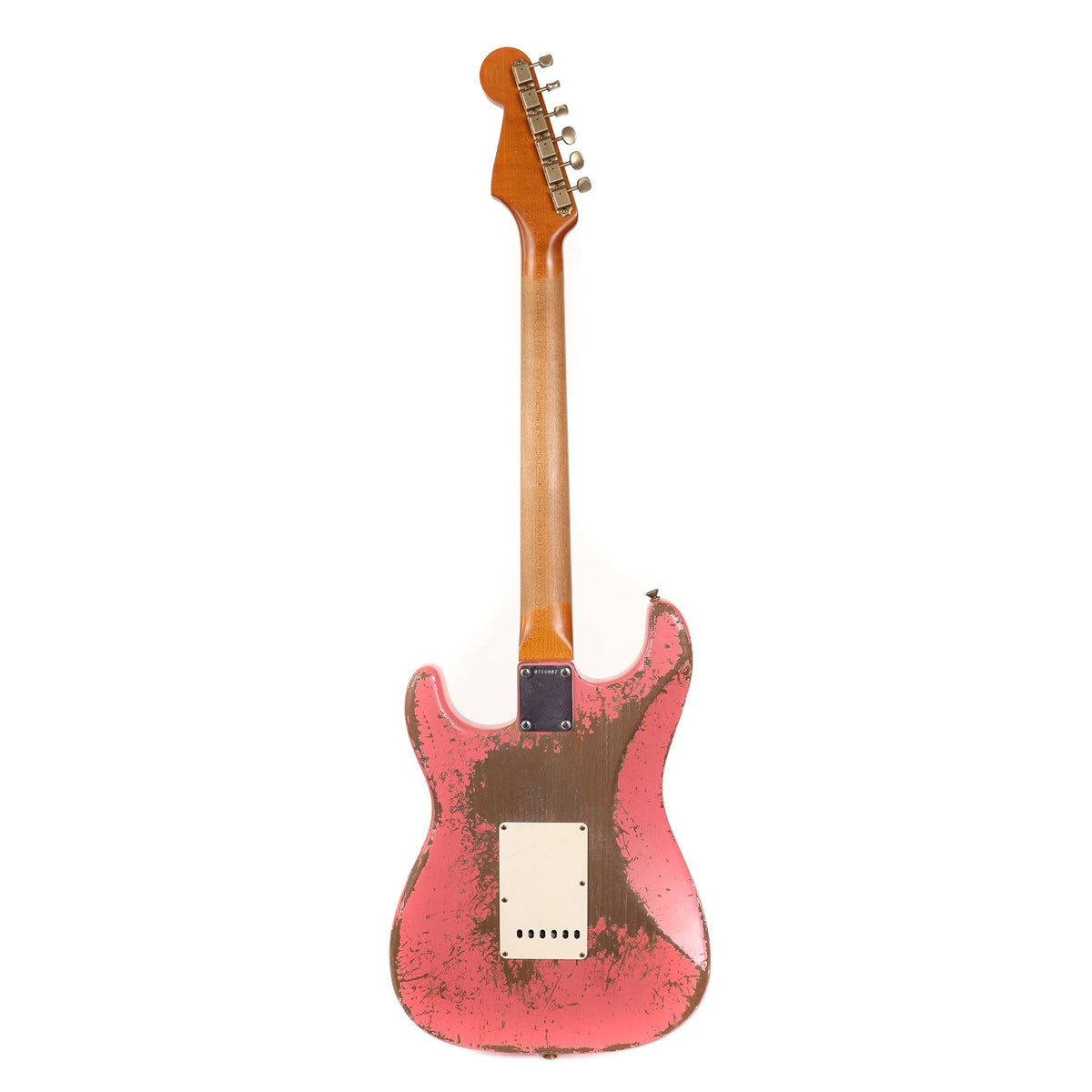 Fender Custom Shop 1962 Stratocaster Ultimate Relic Roasted Alder Stratocaster Masterbuilt Jason Smith Faded Coral Pink