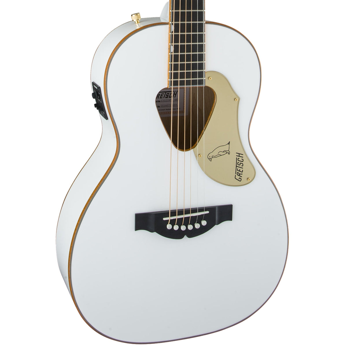 Gretsch G5021WPE Rancher Penguin Acoustic-Electric Guitar White