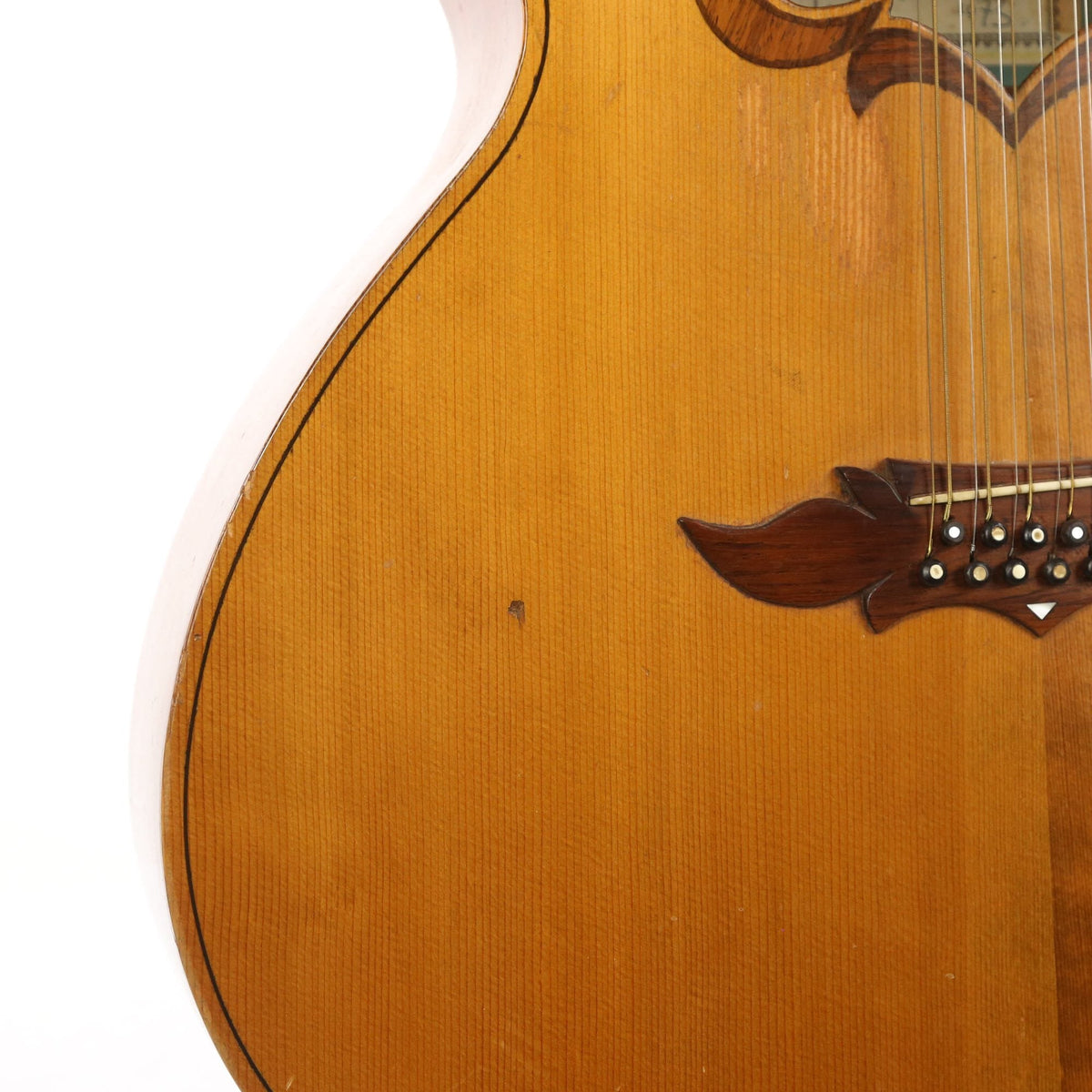 Used 1973 Zemaitis Harp 12-String Acoustic Guitar Natural