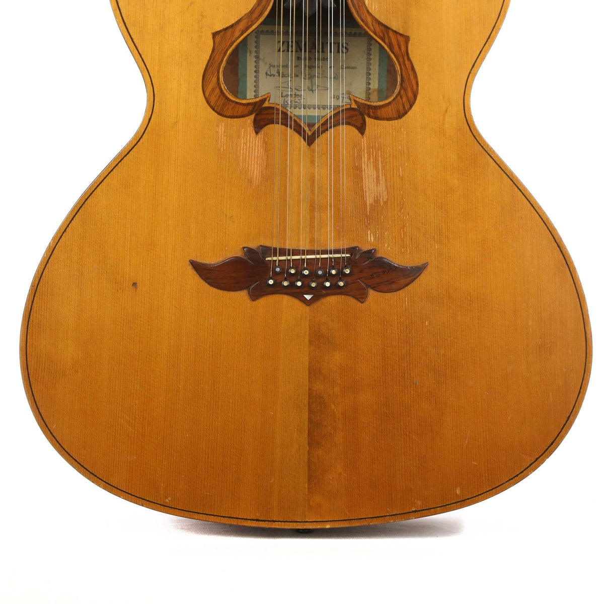 Used 1973 Zemaitis Harp 12-String Acoustic Guitar Natural
