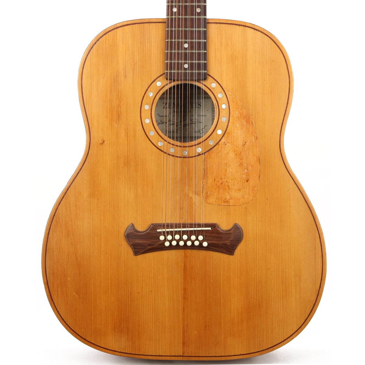 Used 1965 Zemaitis 12-String Standard Acoustic Guitar Natural