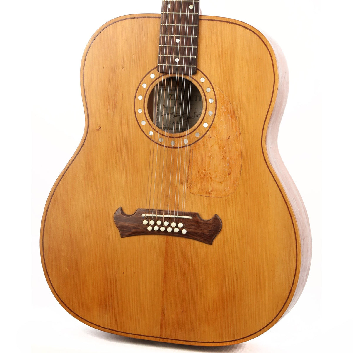 Used 1965 Zemaitis 12-String Standard Acoustic Guitar Natural