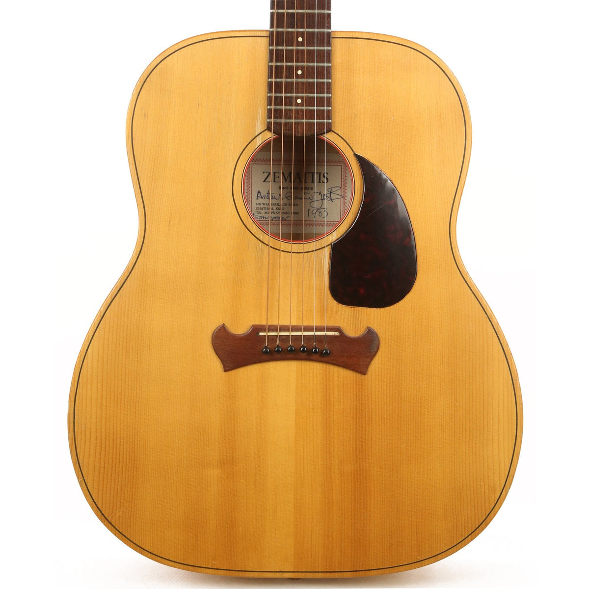 Used 1983 Zemaitis 6-String Standard Acoustic Guitar Natural