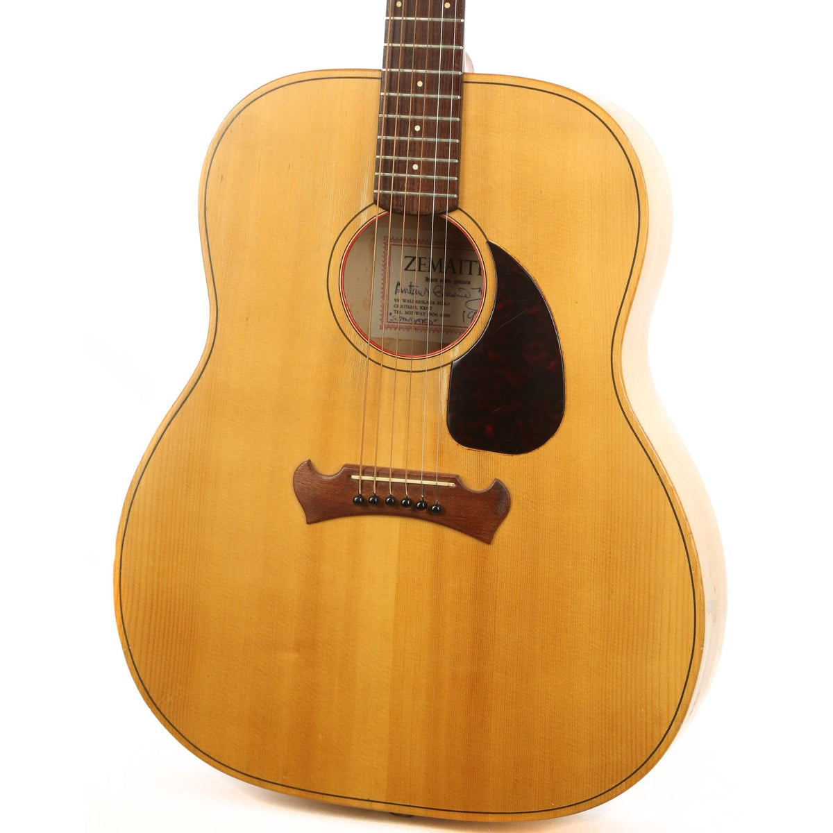 Used 1983 Zemaitis 6-String Standard Acoustic Guitar Natural