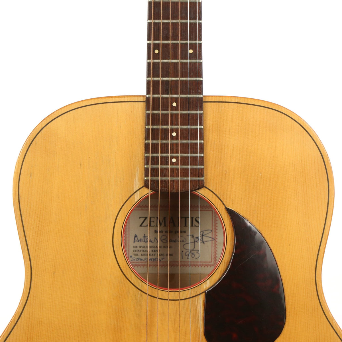 Used 1983 Zemaitis 6-String Standard Acoustic Guitar Natural
