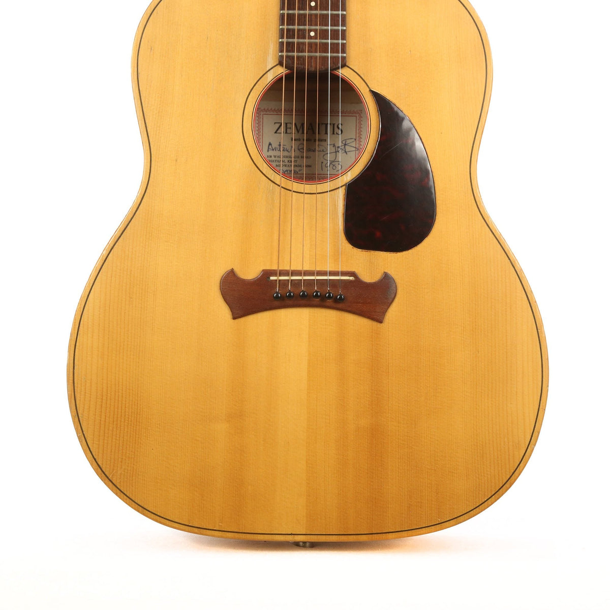 Used 1983 Zemaitis 6-String Standard Acoustic Guitar Natural