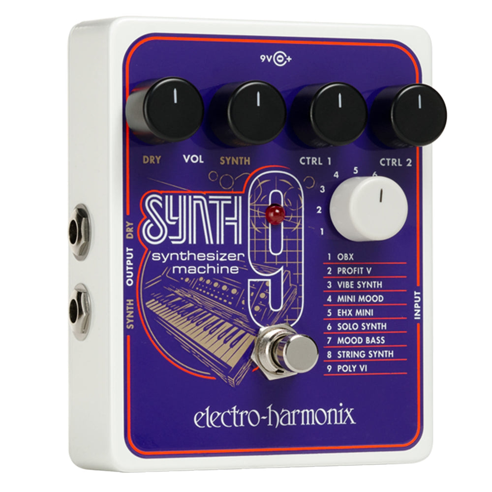 Electro-Harmonix Synth9 Synthesizer Machine Effect Pedal