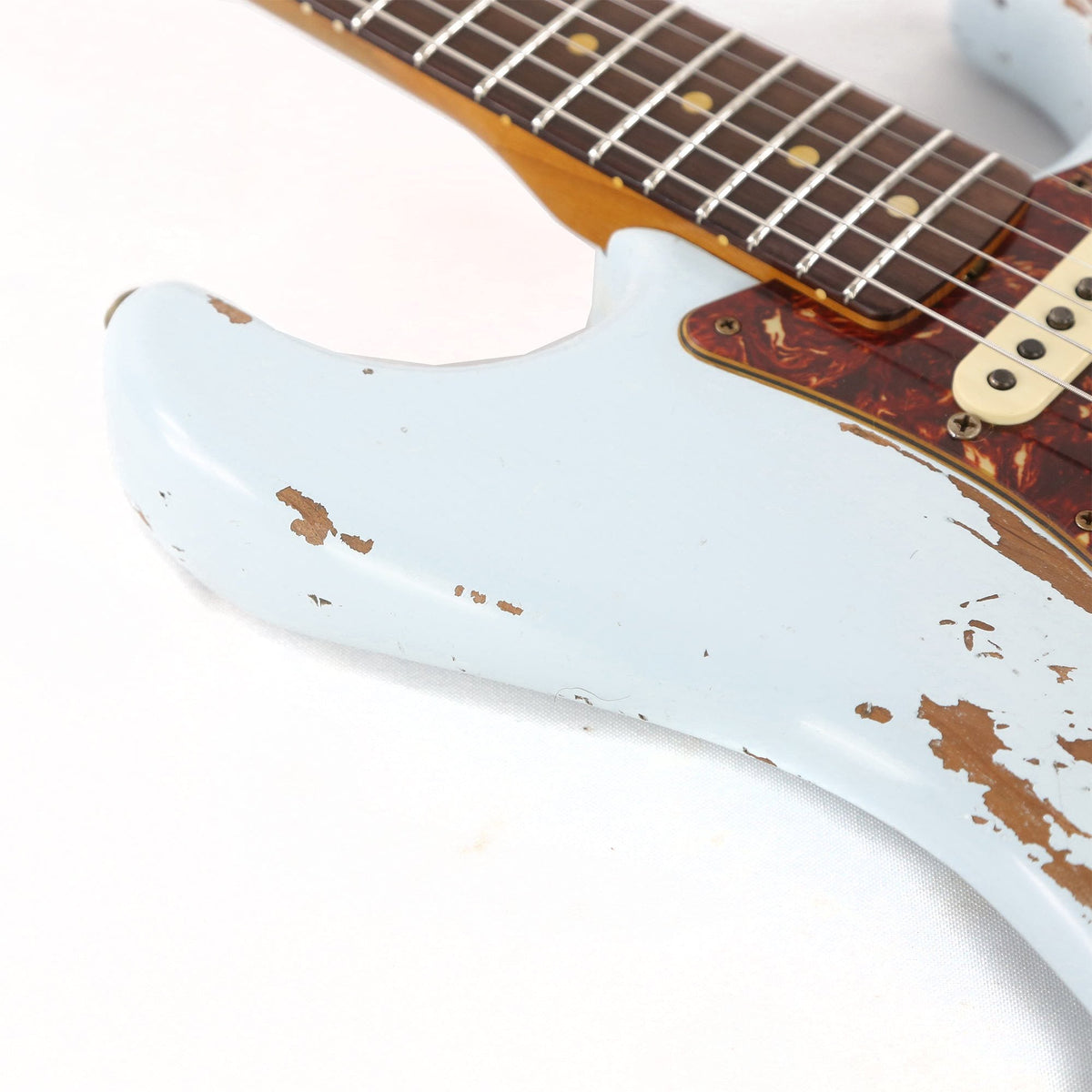 Fender Custom Shop '60s Stratocaster Heavy Relic Roasted Alder Sonic Blue