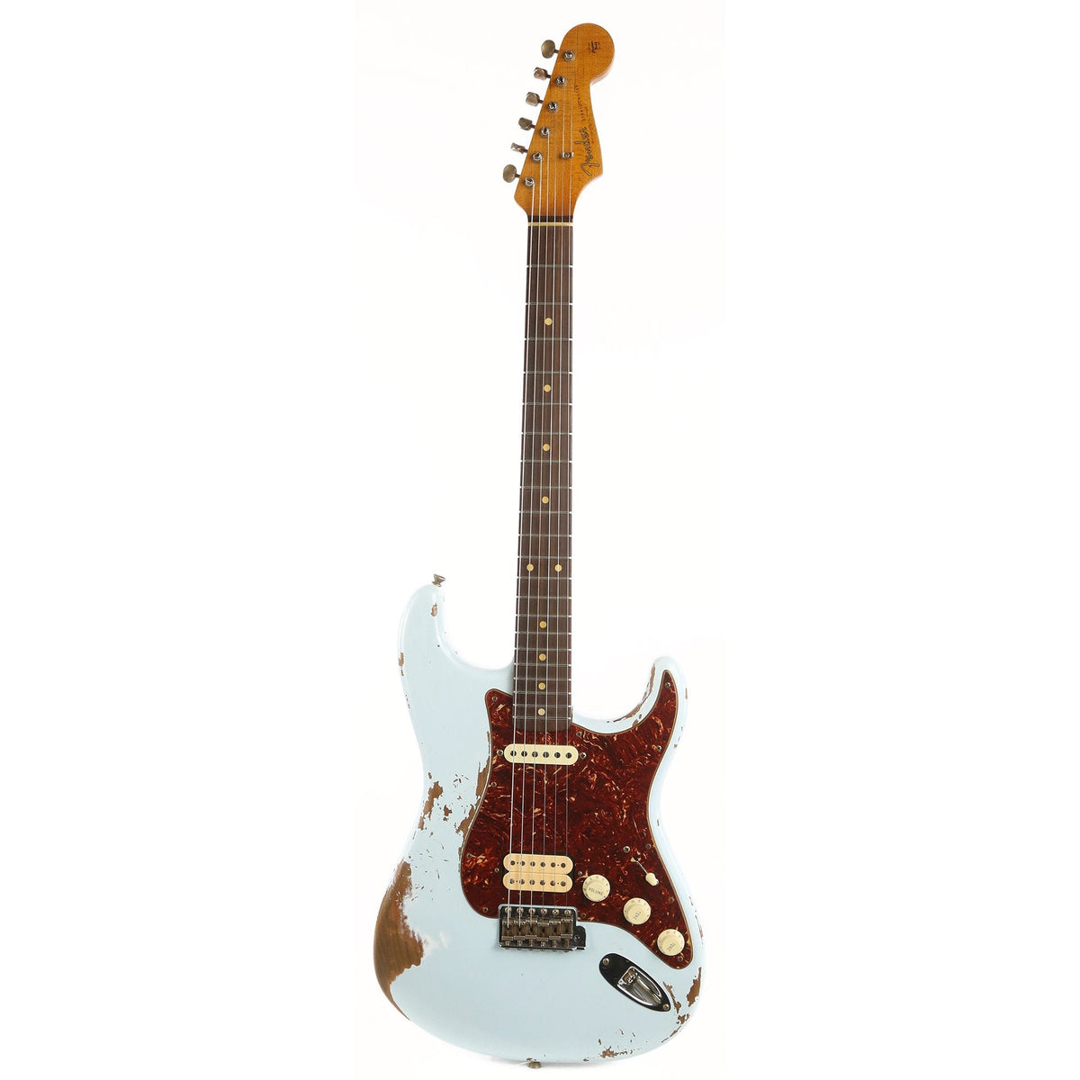 Fender Custom Shop '60s Stratocaster Heavy Relic Roasted Alder Sonic Blue