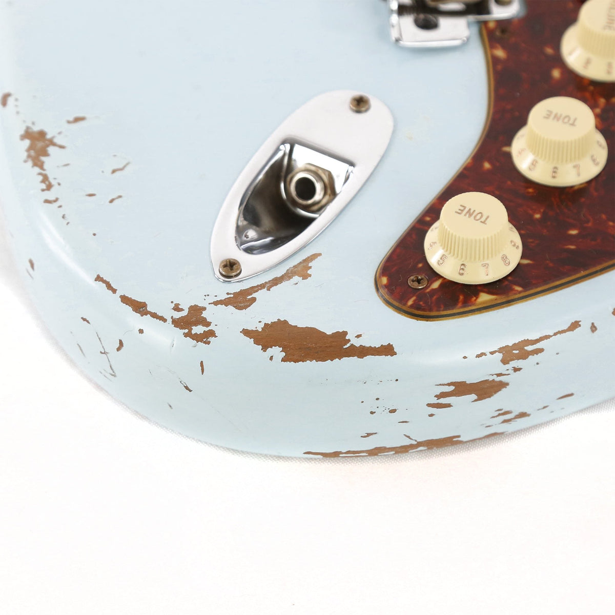 Fender Custom Shop '60s Stratocaster Heavy Relic Roasted Alder Sonic Blue